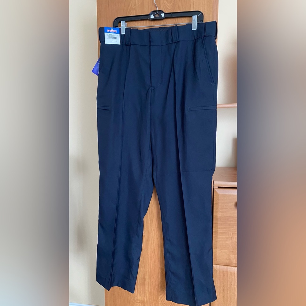 SPIEWAK DUTY TROUSERS DARK Blue Women Size 12 Inseam 32, New with Tags